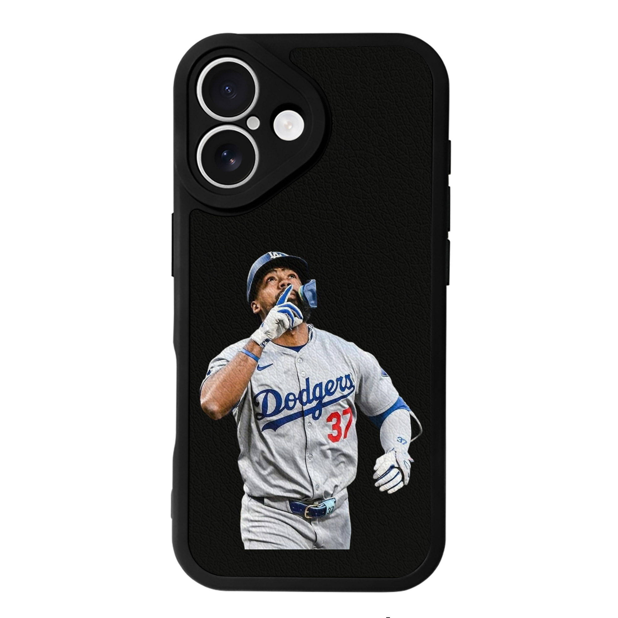  IPhone 16 Silicone Leather Case – UV Print, Lambskin Texture – Perfect Fit, Wireless Charging Compatible, Scratch Resistant, Precise Cutouts – Stylish Protection For IPhone 16